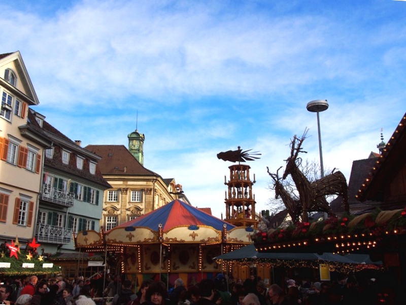 Esslingen, o Mittelaltermarkt e o Weihnachtsmarkt