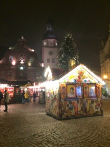 Mercado de Natal Ettlingen Alemanha