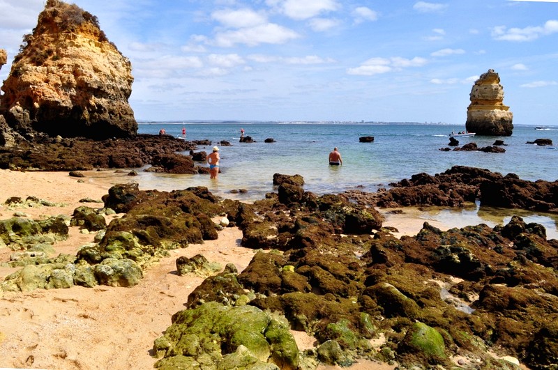 Praias mais bonitas da Região de Algarve em Portugal - Praia do Camilo em Lagos