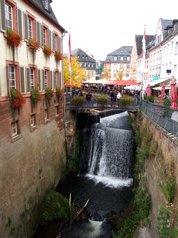 Cachoeiras Alemanha - Saarburg e sua formidável cachoeira no centro da cidade