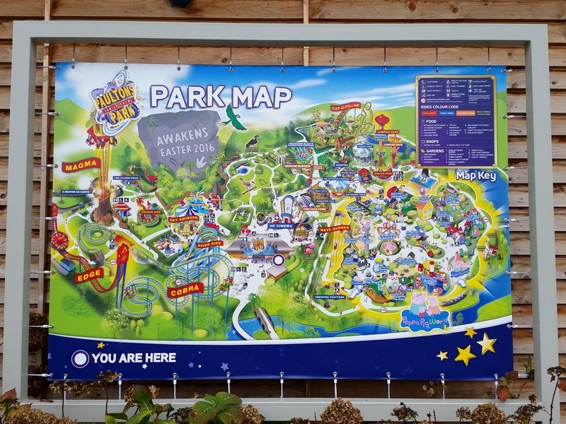 Peppa Pig Park (Peppa Pig World) - Map