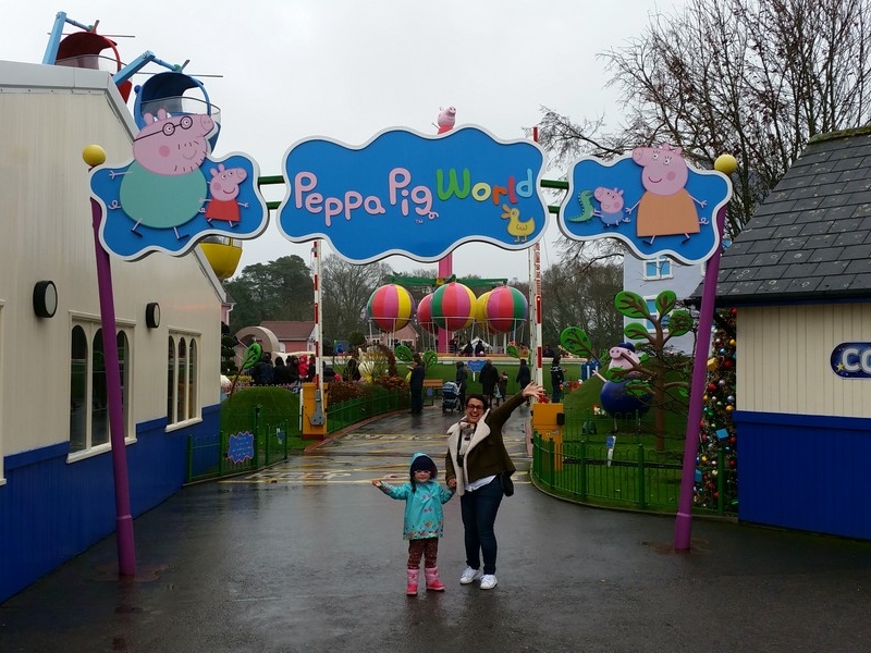 Parque da Peppa Pig World - Entrada