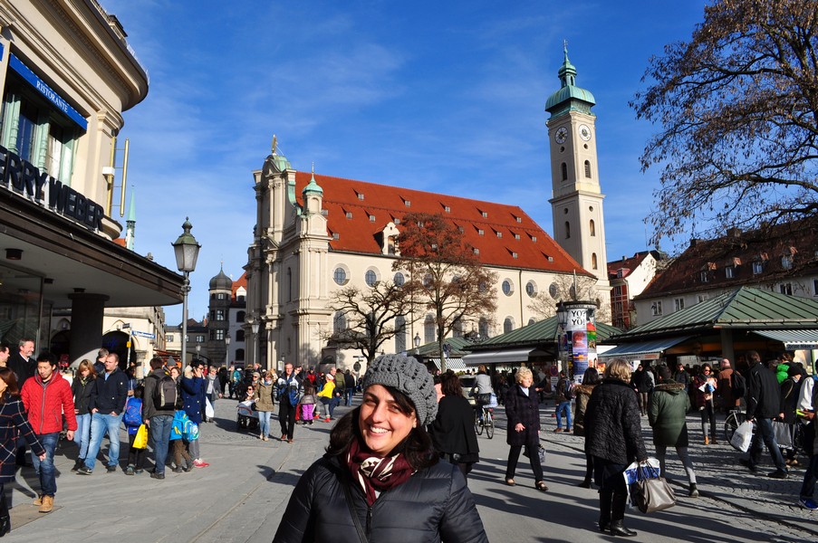 Roteiro de 2 dias com o que fazer em Munique na Alemanha - Ein Prosit! - Viktualienmarkt