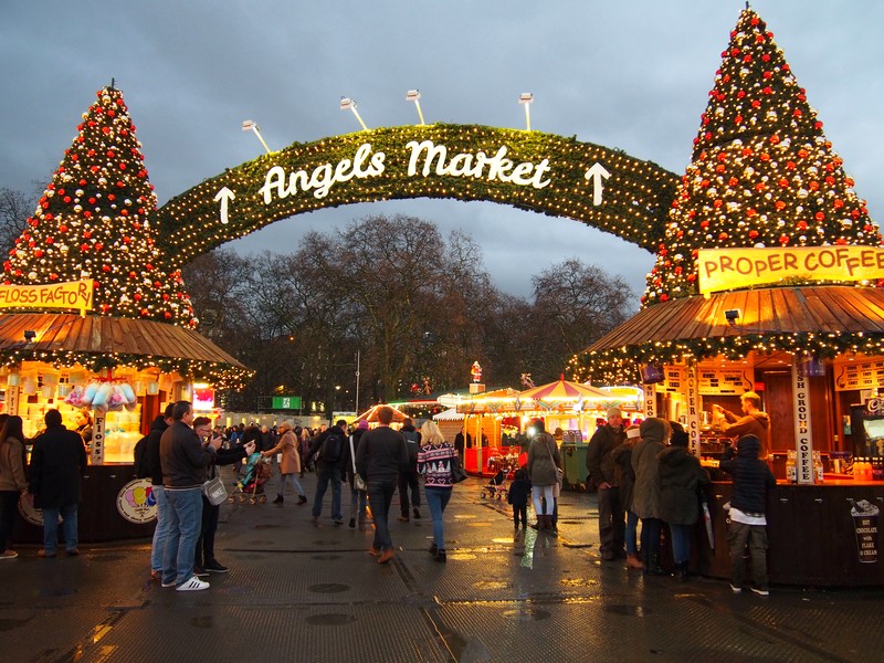 Winter Wonderland Londres - Angels Market