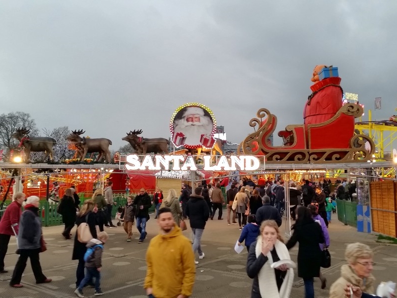 Winter Wonderland Londres - Santa Land