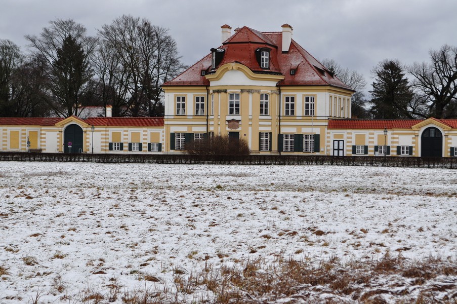 Roteiro de viagem para o Castelo Nyphemburg em Munique na Alemanha - Neve