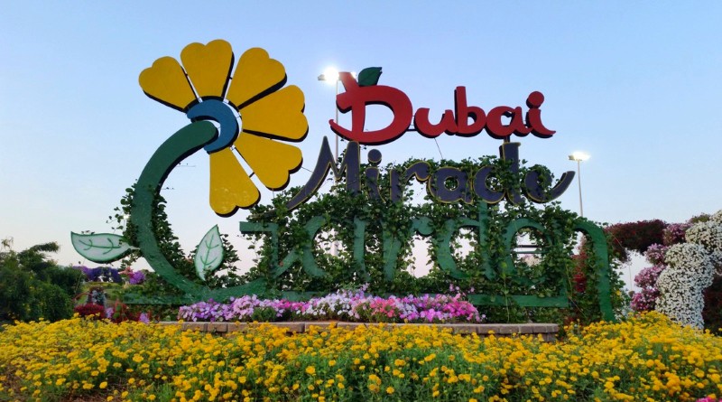 Jardins pelo mundo - Dubai Miracle Garden