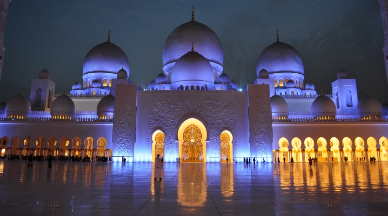 Abu Dhabi nos Emirados Árabes Únidos