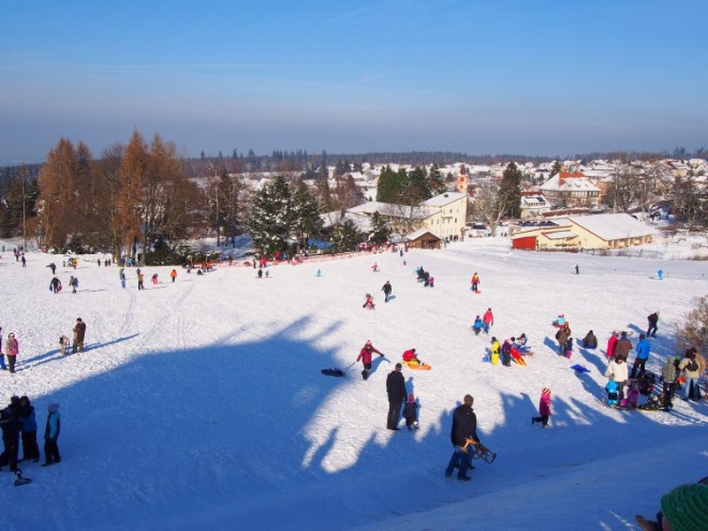 Dobel na Alemanha - Uma cidade para brincar na neve