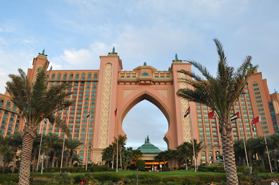 Hotel em Dubai - O imponente Atlantis The Palm Resort no Palmeira Jumeirah