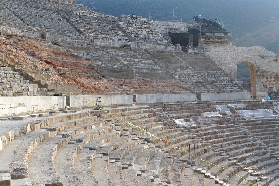 Pamukkale-Hierápolis e Éfeso na Turquia - As ruínas de Éfeso