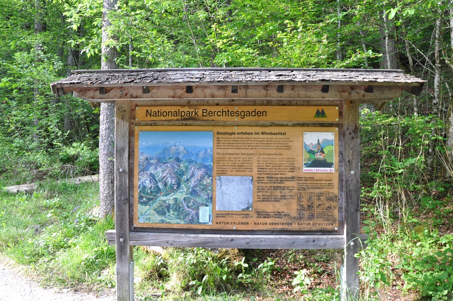 Berchtesgadener Land, Região da Baviera no sul da Alemanha - Wimbachklamm