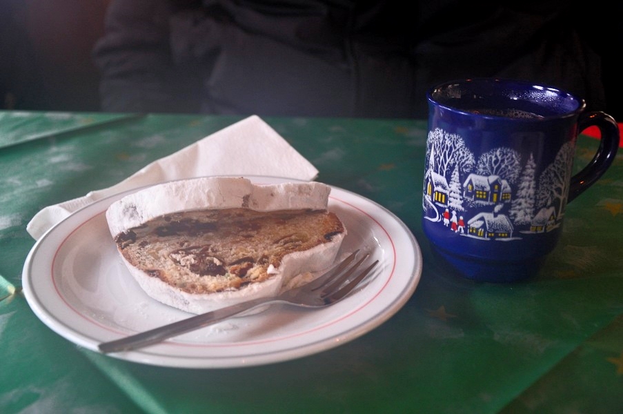 Trem maria-fumaça do São Nicolau - Comida natalina