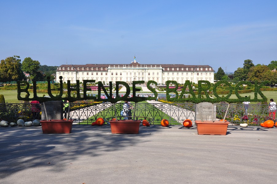 Ludwigsburg Alemanha- Kurbisausstellung - Bluhendes Barock