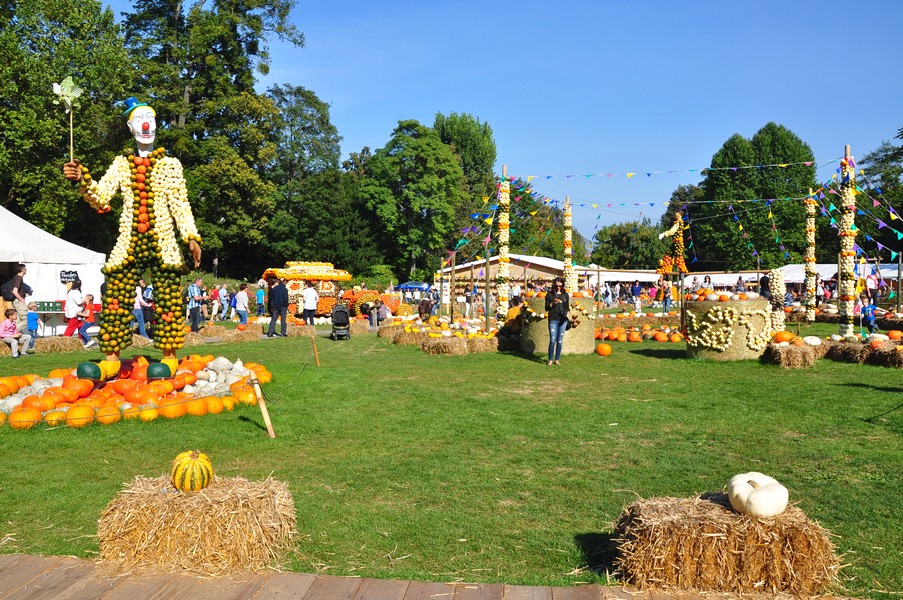 Ludwigsburg Alemanha- Kurbisausstellung