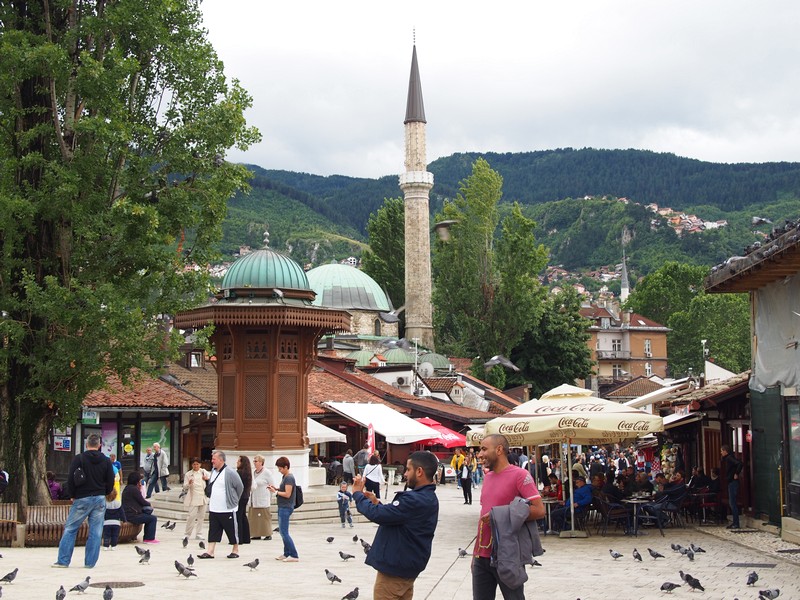 Planejamento e roteiro de viagem para a Bósnia Herzegovina e Montenegro - Centro em Sarajevo
