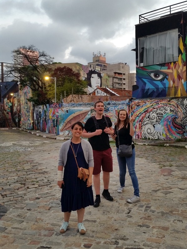 Beco do Batman na Vila Madalena em São Paulo