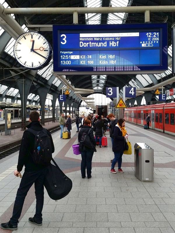 Koblenz Alemanha - Estação Central de Karlsruhe