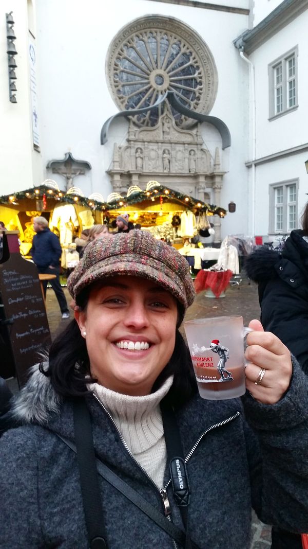 Koblenz Alemanha - Mercado de Natal (Weihnachtsmarkt)