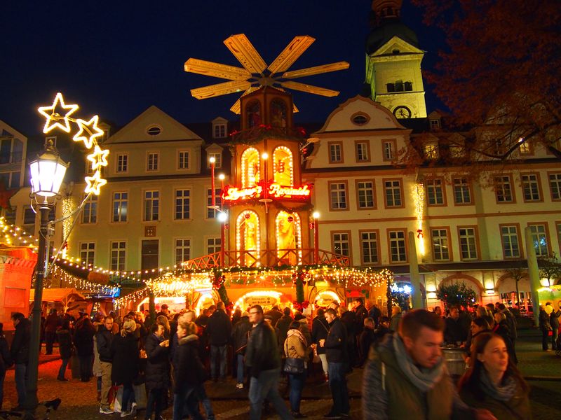 Koblenz Alemanha - Mercado de Natal na Alemanha (Weihnachtsmarkt)