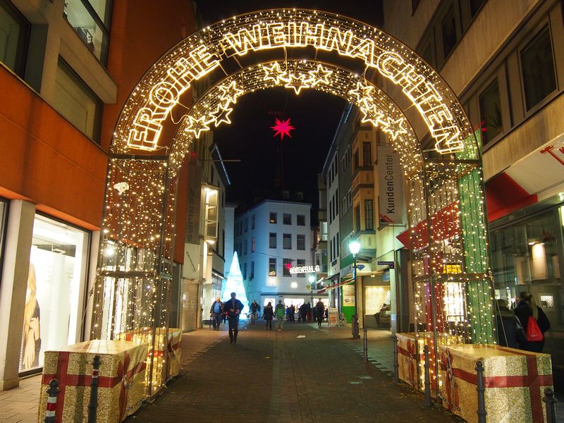 Koblenz Alemanha - Mercado de Natal (Weihnachtsmarkt)