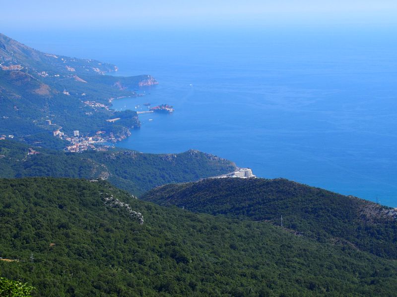 Sveti Stefan Montenegro - Vista da pequena ilha