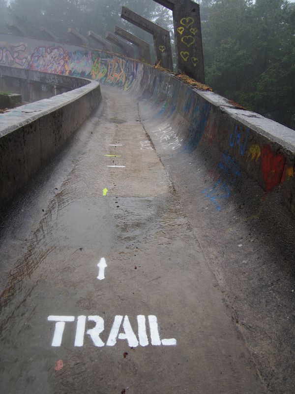 Pista de Bobsled e Luge dos Jogos Olímpicos de 1984 em Sarajevo