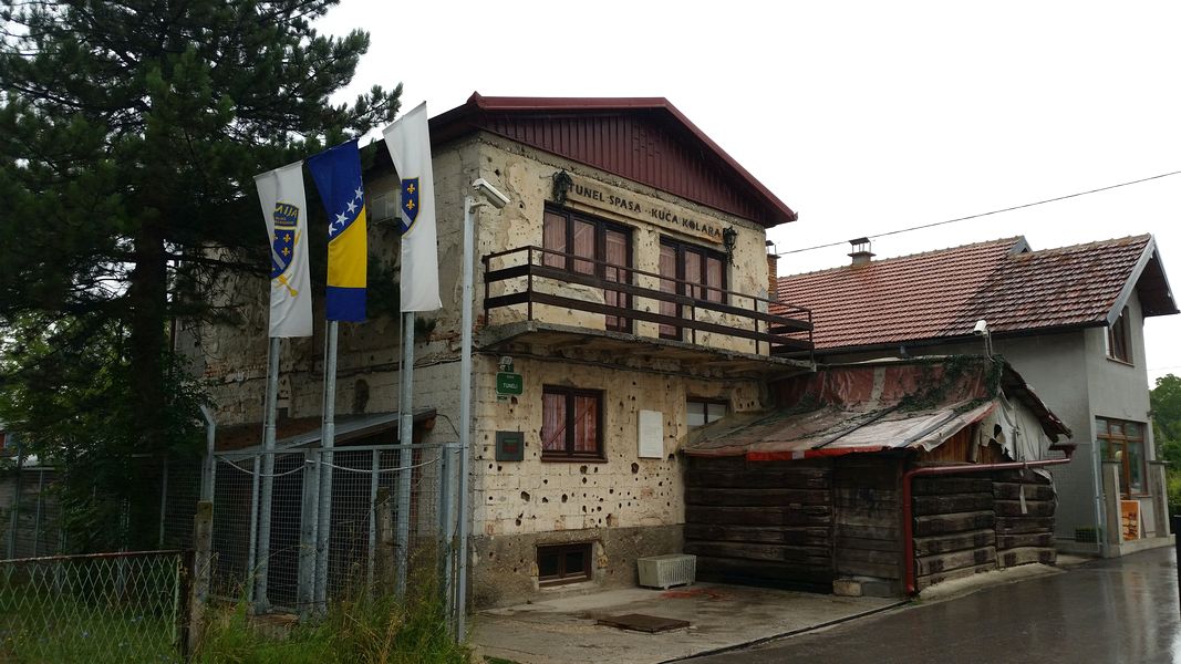 Túnel da Esperança em Sarajevo na Bósnia e Herzegovina - Casa onde ficava o túnel dentro do Cerco