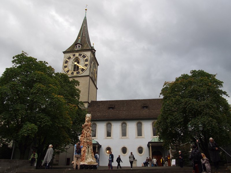 O que fazer em Zurique - Sankt Peter Kirche