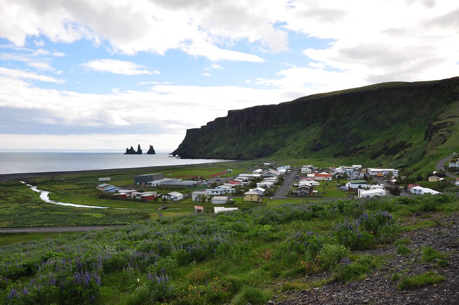 viagem islandia vík í mýrdal - cidade pequena que vale a parada