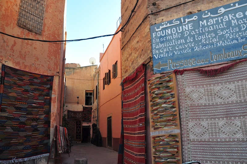 Fotos de Marraquexe em Marrocos - Vendas na Medina e Souks