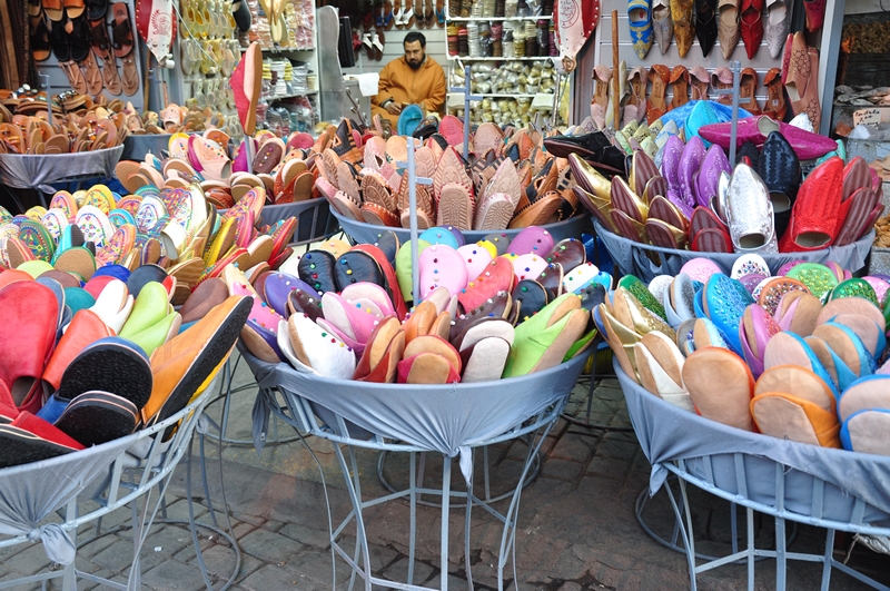 Fotos de Marraquexe em Marrocos - Vendas na Medina e Souks