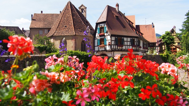 França - Kaysersberg na Região da Alsácia