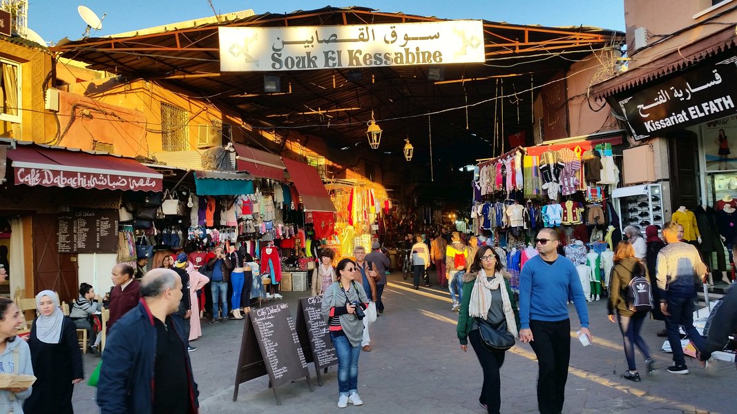 Dicas Viagem Marrakech em Marrocos - Souks da Medina de Marraquexe