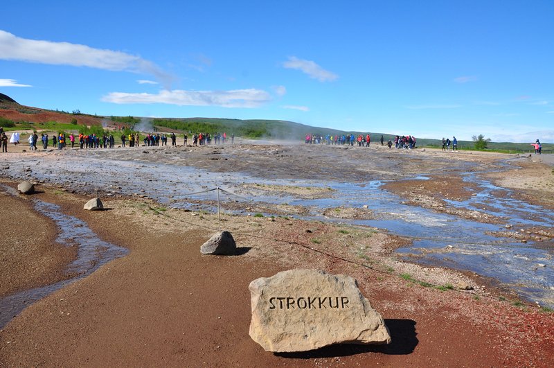 Viagem Islandia Circulo Dourado (Golden Circle) - Geysir e Strokkur em Haukadalur