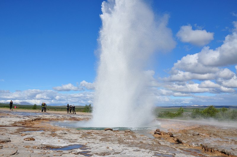 Viagem Islandia Circulo Dourado (Golden Circle) - Geysir e Strokkur em Haukadalur