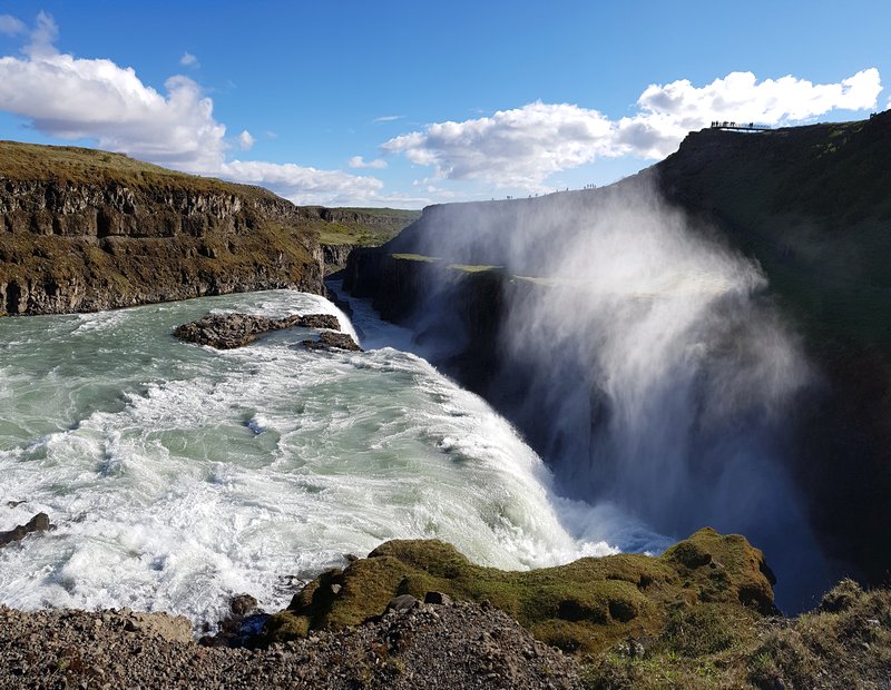 Viagem Islandia Circulo Dourado (Golden Circle) - Gullfoss