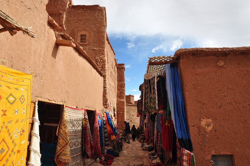 Viagem Ait-Ben-Haddou Ouarzazate Marrocos - Passeio pela citadela do ksar e fortaleza