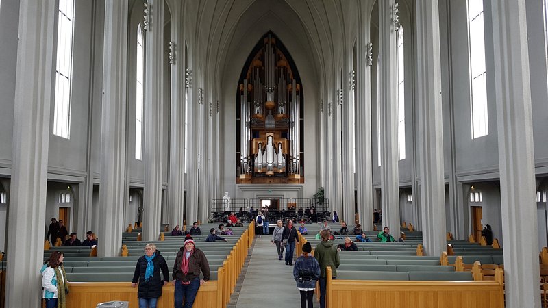 Viagem Reykjavik Islandia - Hallgrímskirkja