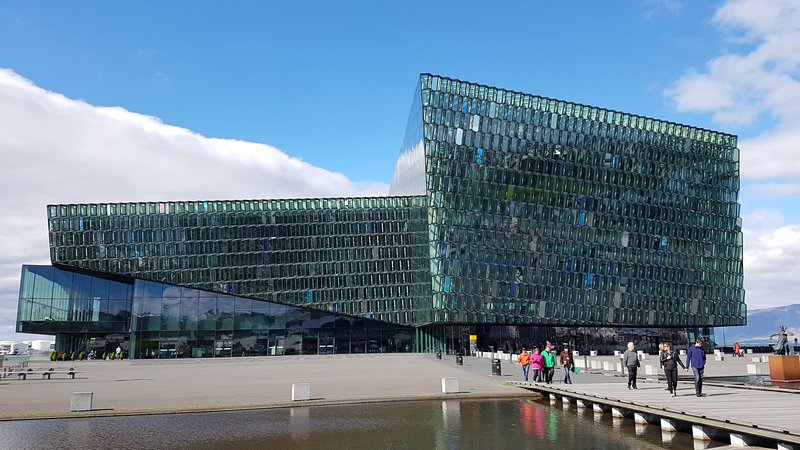 Viagem Reykjavik Islandia - Harpa Auditório e Centro de Conferência