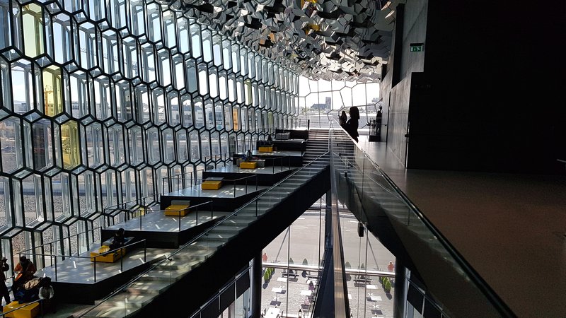 Viagem Reykjavik Islandia - Harpa Auditório e Centro de Conferência