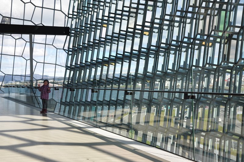 Viagem Reykjavik Islandia - Harpa Auditório e Centro de Conferência