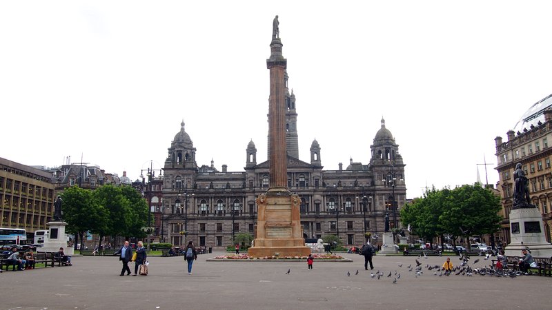 O que fazer em Glasgow, Escócia - George Square