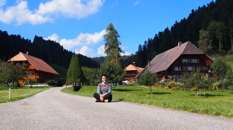 Trilha em Signau região do Emmental Suíça