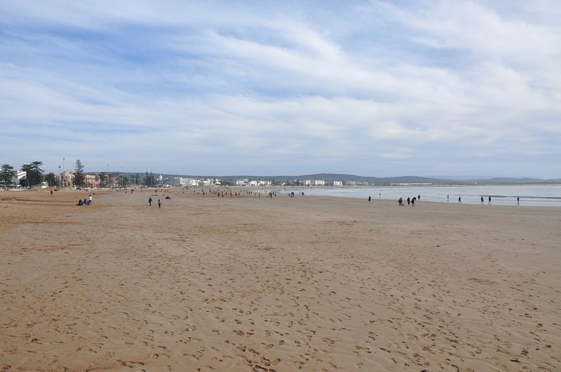 Viagem Marrakech Essaouira Marrocos - Praia de Essaouira