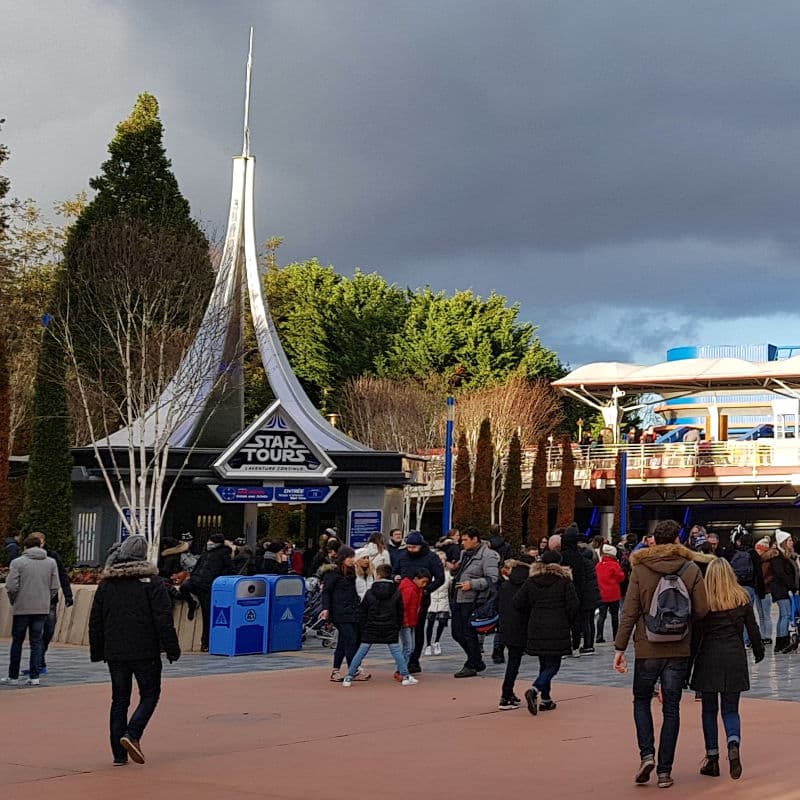Atrações de Star Wars na Disneyland Paris - Star Tours: The Adventures Continue