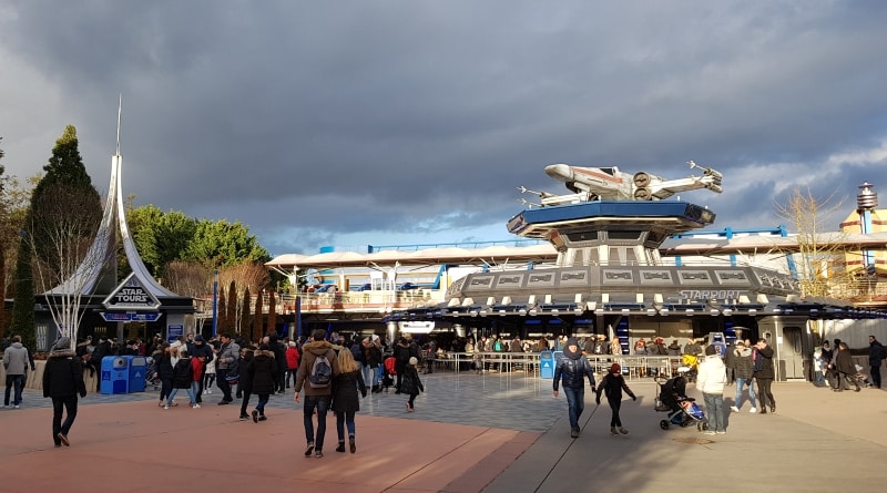 Atrações de Star Wars na Disneyland Paris