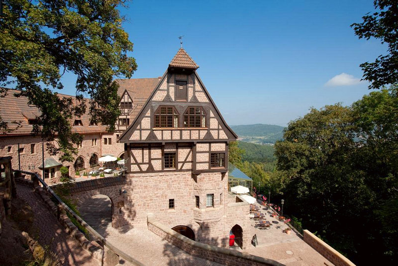 Como se hospedar num castelo na Alemanha - Romantik Hotel auf der Wartburg
