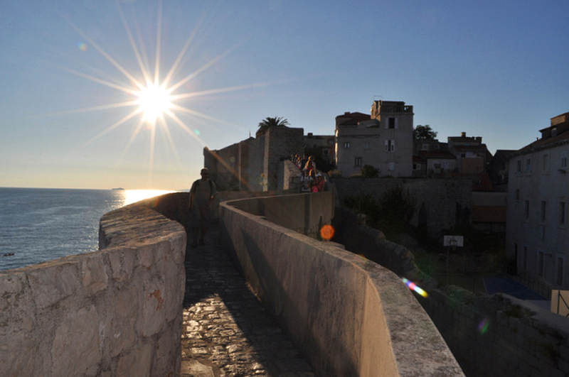 Patrimônios da Humanidade pela UNESCO - Muralhas de Dubrovnik na Croácia