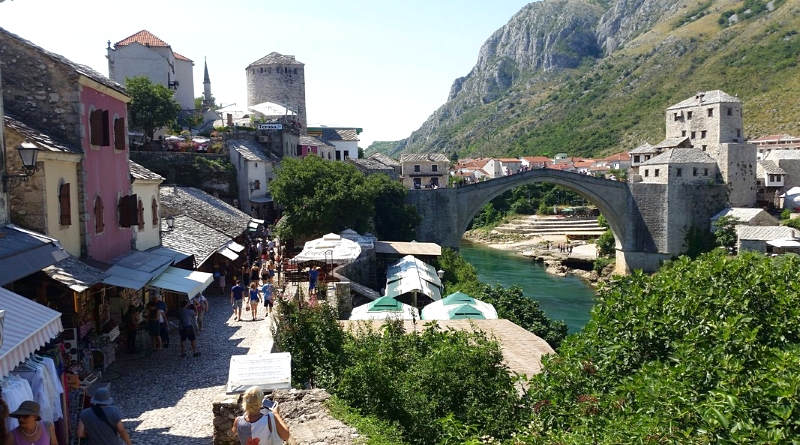 Patrimônios da Humanidade pela UNESCO - Ponte velha de Mostar
